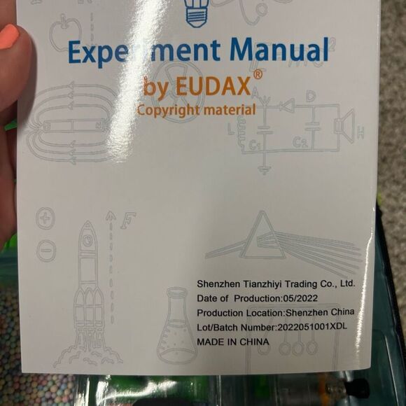 Eudax School Physics Labs Basic Electricity Discovery Circuit & Magnetism Experi - Picture 10 of 10